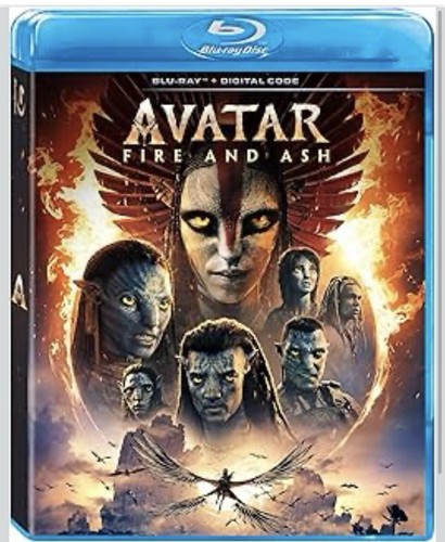 Avatar fire and - fire, bluray