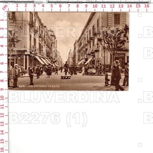 B2276 bari citta 1920 - bari, vigile