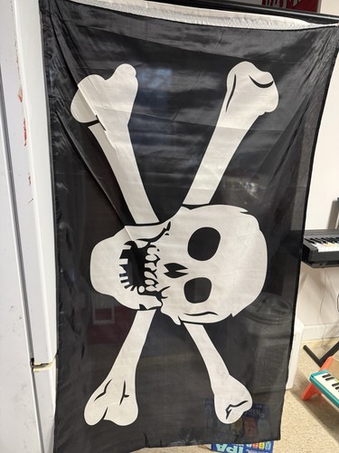 Grande bandiera teschio - , pirata