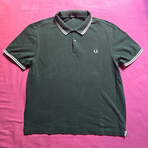 Polo uomo fred perry verde - uomo,