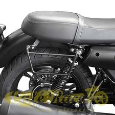 Coppia Telaietti supporti borse sgancio rapido neri klickfix Moto Guzzi V7 III