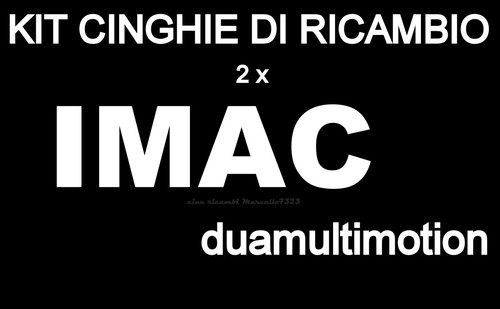 Kit cinghie ricambio 2 x - ★kit,