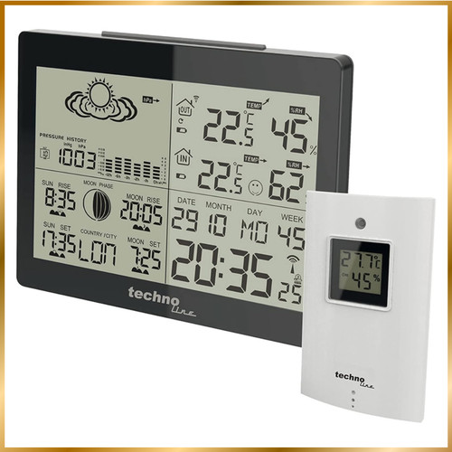 Stazione meteo con - stazione,