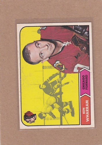 1968 pee chee hockey ken - pee,
