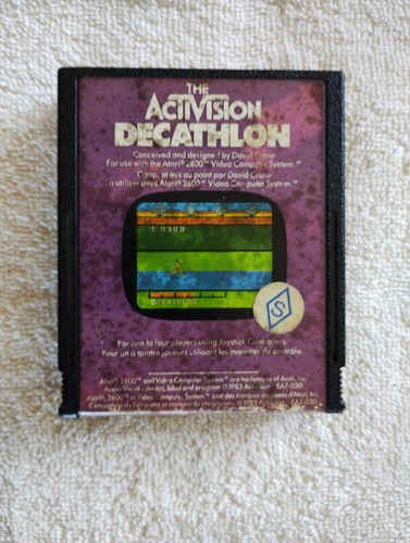 Atari 2600 decathlon secam - /,