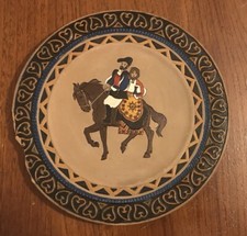 Giovanni Cucca Dorgali Piatto Lesionato Ceramica Terracotta Sarda Sardegna 900