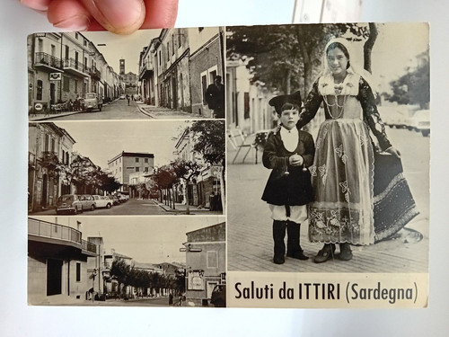 Vintage postcard costume - vintage,