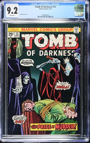 Tomb darkness cgc 9 - tomb,