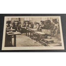 Cartolina La Regia Zecca Italiana - XI - Taglioli - Cernitrice - Orlettatrici