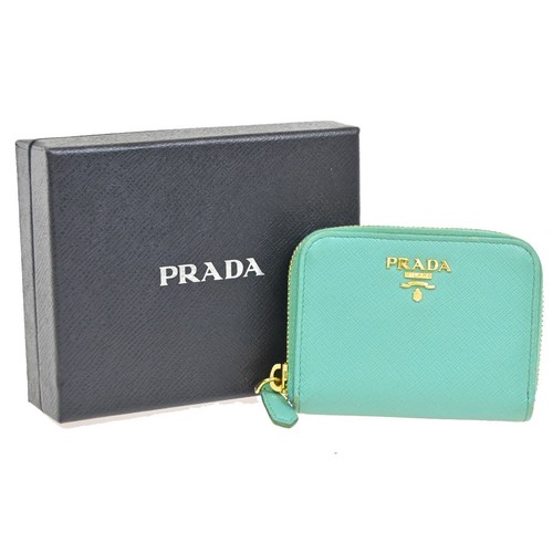 Prada portamonete zip around - portamonete,