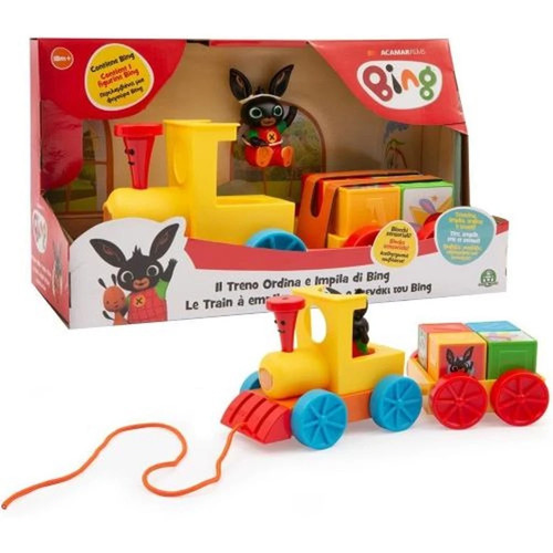 Trenino bing con cubi numerati - con,