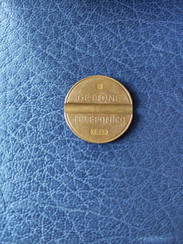 Gettone telefonico antico 7811 - gettone,