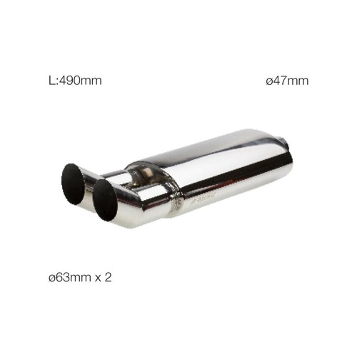 Simoni racing marmitta doppio - simoni,