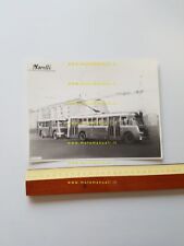 Marelli filobus anni 50 foto cartella stampa originale
