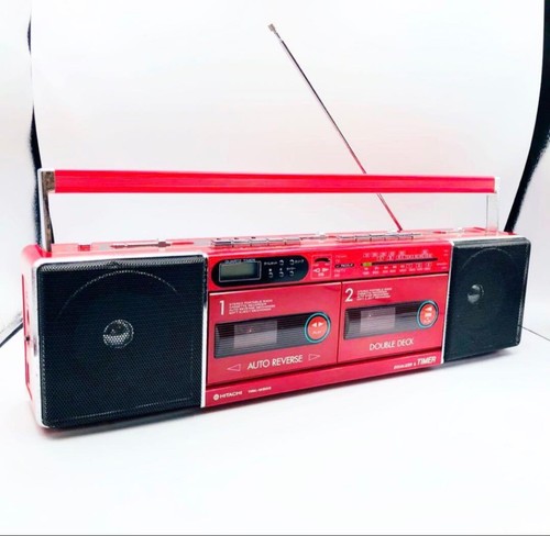 Hitachi trk 283 boombox stereo - trk-283,