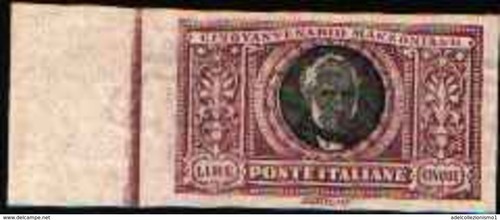 74525 1923 manzoni lire - 1923, non