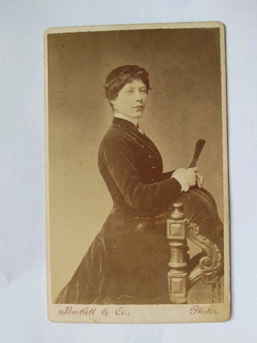 Vintage carte visite - vintage, cdv