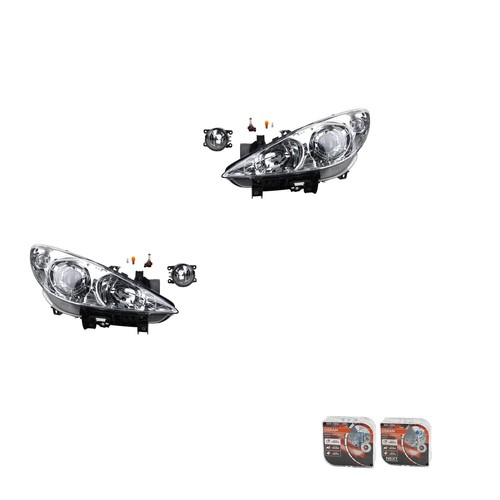 Set fari osram night - set, +