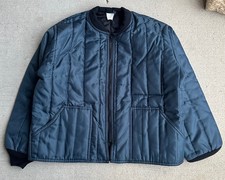 Giacca RefrigiWear taglia 2XL softshell isolata foderata blu vintage