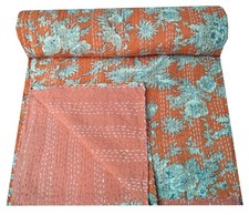 Trapunta Kantha copriletto