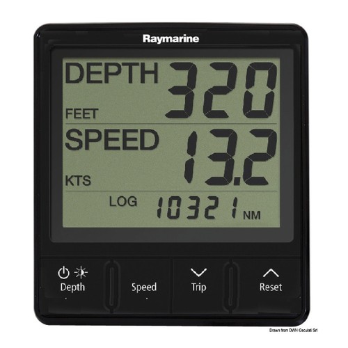Raymarine display tridata i50 - display,
