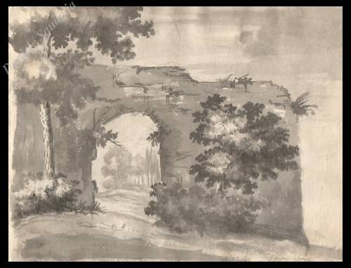Siena disegno originale - siena, 1800