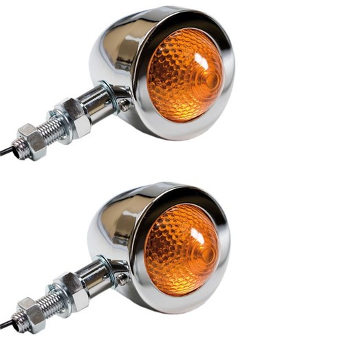 Frecce moto cromate bullet - frecce,
