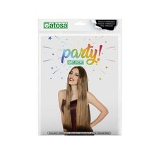 Parrucca Castano 80 cm