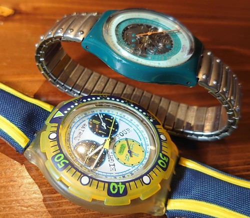 Set due orologi swatch - due,