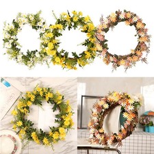 Ghirlanda margherita fiori seta 35 cm ghirlanda porta primavera per decorazione