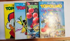 Lotto 4 fumetti Topolino Serie 1800