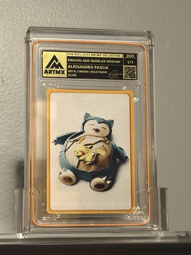 2025 artmx pikachu snorlax - pikachu,