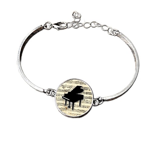 Bracciale pianoforte coda - bracciale,