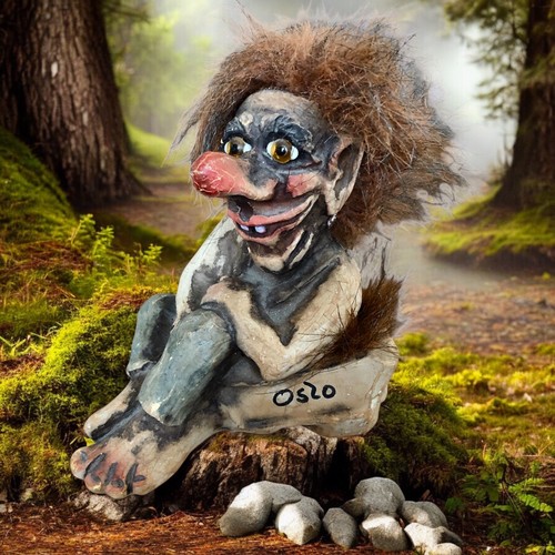 Vintage nyform troll - nyform, fatto
