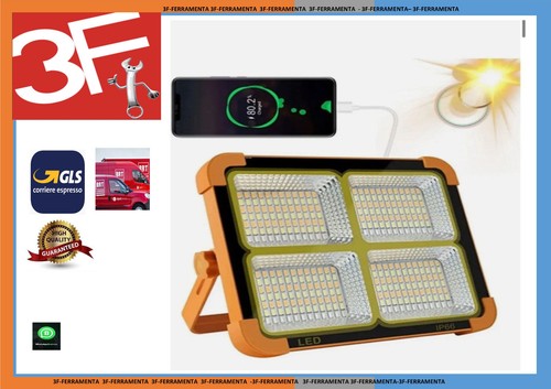 Faro solare 1000w led con - solare,