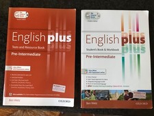 English plus pre-intermediate.Student's book-Workbook+Tests & Resource Book