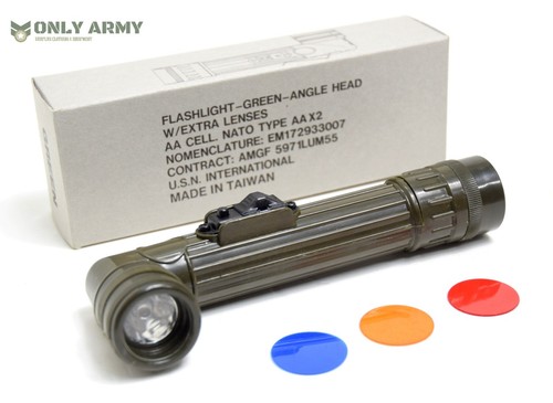 British army mini angle torch - army,