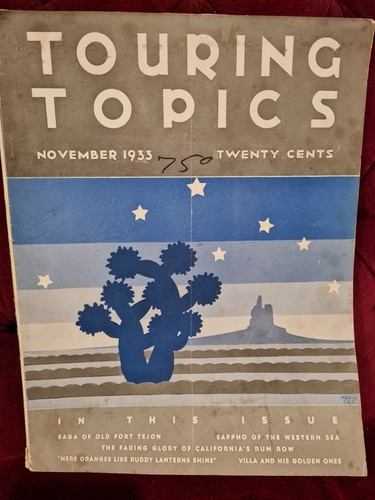 Touring topics november 1933 - topics,