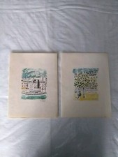 Litografia a colori di Orfeo Tamburi originale anni 1950-1960 QUATTRO PEZZI!!!!!