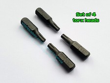 (set of 4) 1/4 inch 25mm Torx