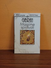 Massime spirituali - Gibran [100 pagine 1000 lire n. 47]