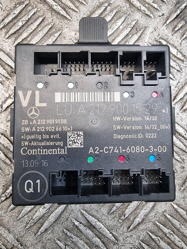 Modulo comando porta anteriore - modulo,