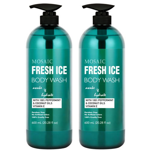 Fresh ice body wash - ice, con