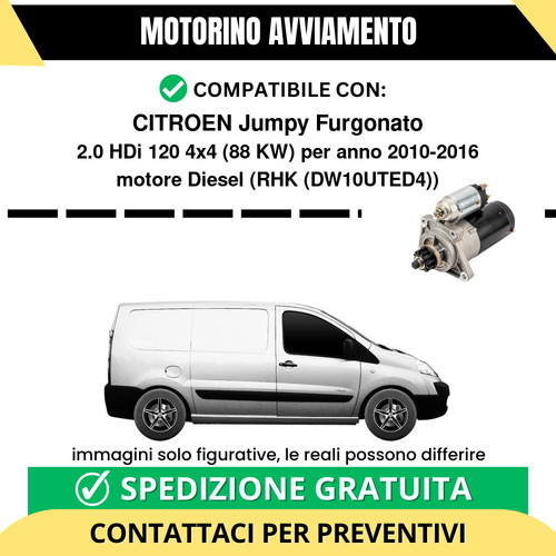 Motorino avviamento citroen - motorino,