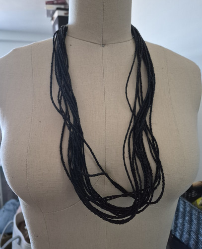 Collana perle semi - di,