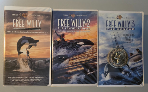 Lot free willy - willy, vhs