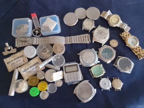 Lotto pezzi ricambi - lotto, orologio