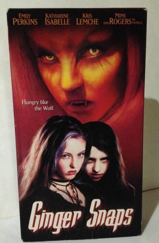 Ginger snaps vhs 2000 - snaps, werewolf