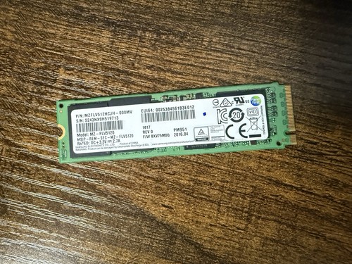 Samsung pm951 512gb health - samsung,
