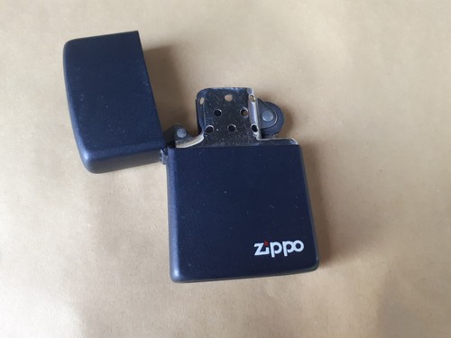 Accendino vintage zippo nero - accendino,